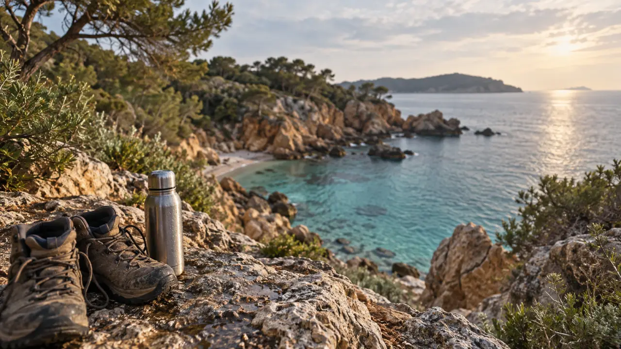 Endroit secret var : crique turquoise calme du littoral