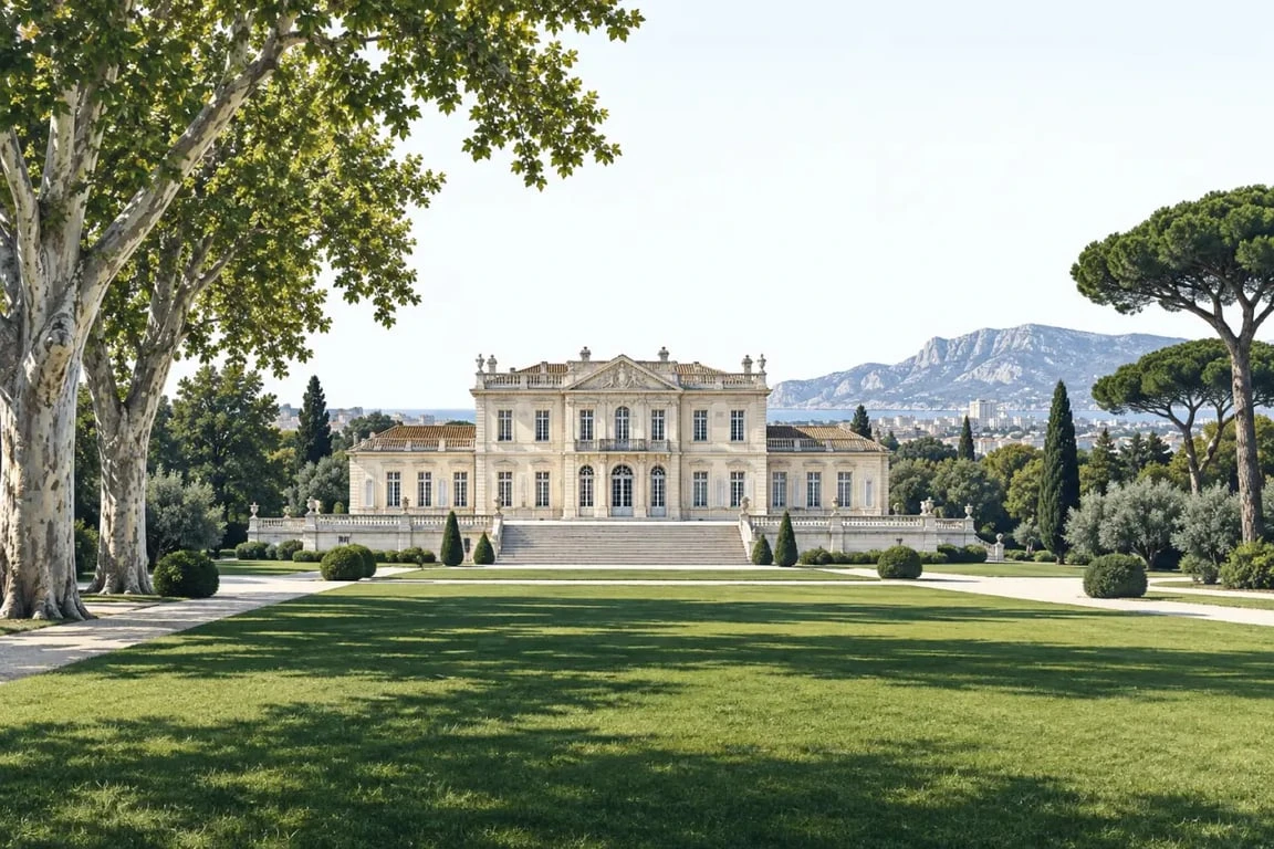 Les bastides de Marseille : château Borély et son parc