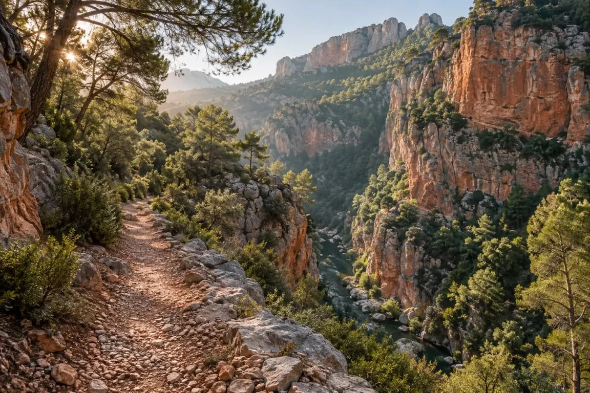 Endroit secret du Var : gorges rouges et sentier sauvage dans l'arrière-pays