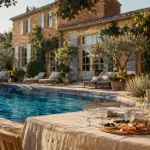La bastide des calades, piscine provençale à Lançon-Provence