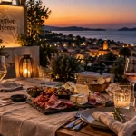 Le rooftop Hyères en soirée : tapas maison et vue mer