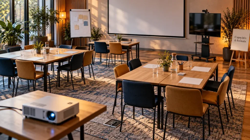 Salle de formation toulon : 4 configurations, 90 € la journée