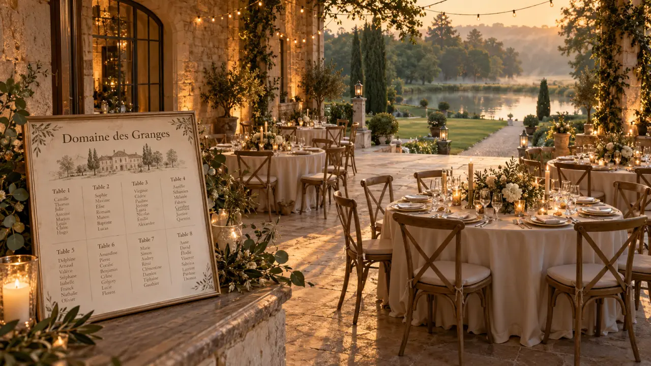 Domaine des Granges - salle et jardin de réception : salle en pierre et parc arboré