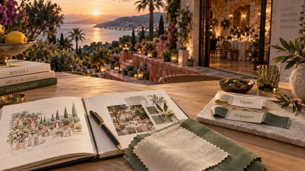 Mariage roquebrune sur argens : vignes et jardin tropical, décor méditerranéen
