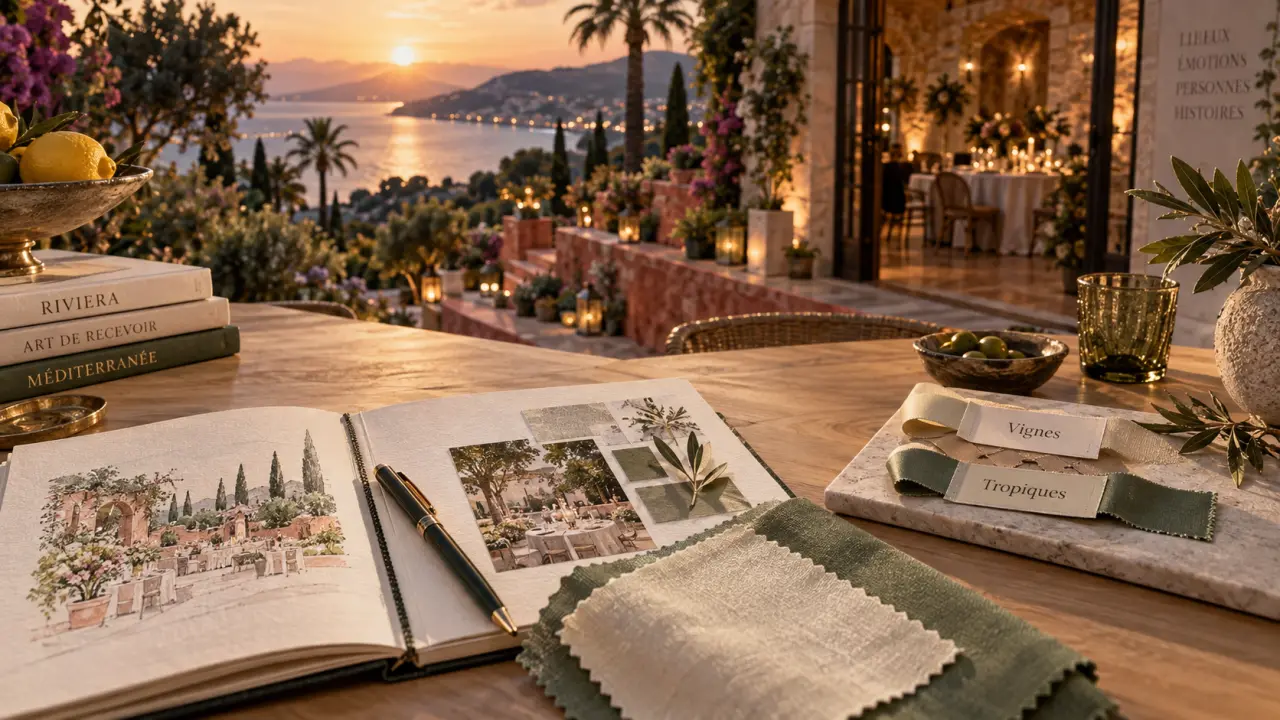 Mariage roquebrune sur argens : vignes et jardin tropical, décor méditerranéen